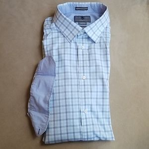 Black Brown 1826 17.5 33 Slim fit Non Iron shirt